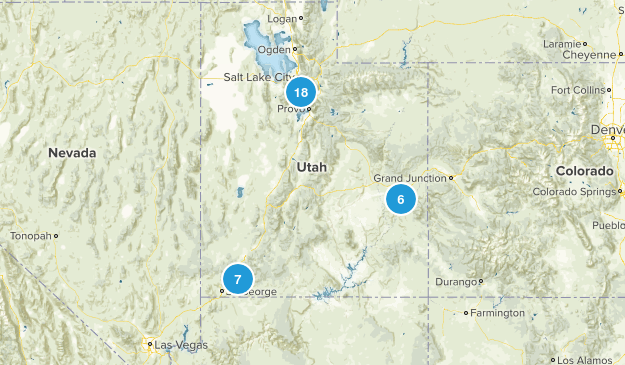 Utah Adventures Map