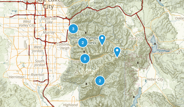 Salt Lake Map