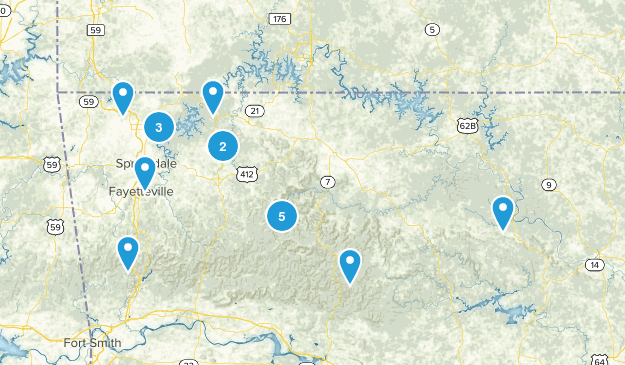 Dog Hikes Map