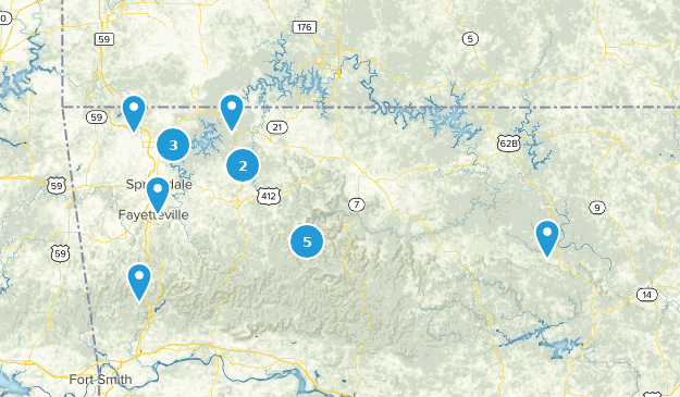 Dog Hikes Map
