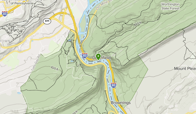 Mount Tammany Trail Map Mt. Tammany Dog Friendly | List | Alltrails
