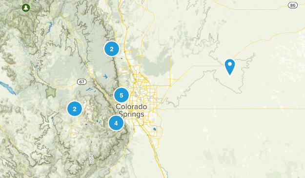 Colorado Springs Options Map