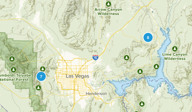 las vegas Map