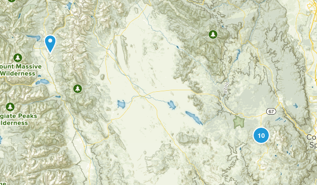 Cripple Creek/Divide, CO Map