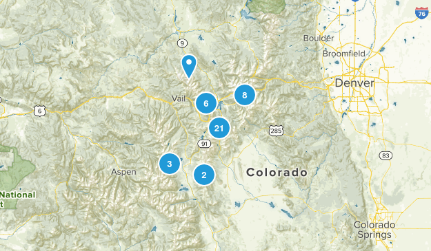 Breckenridge, CO Map