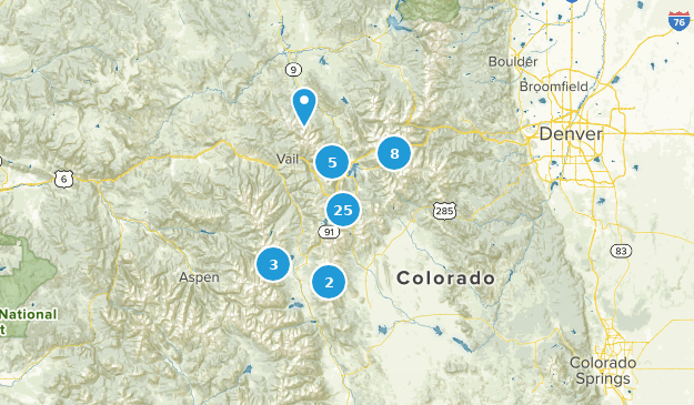 Breckenridge, CO Map