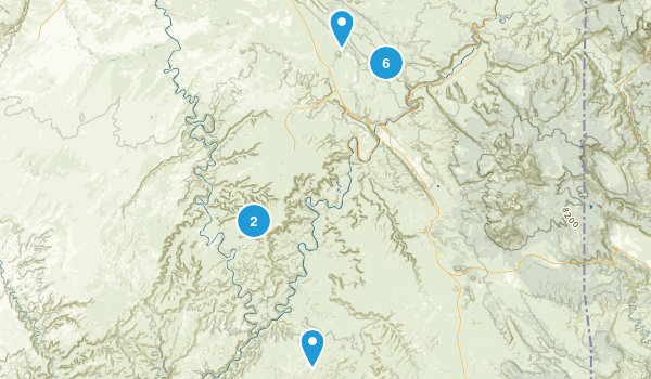 ARCHES NATIONAL PARK Map