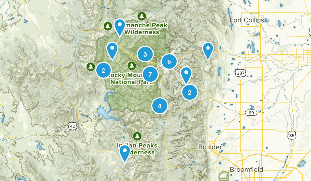 RMNP & area Map
