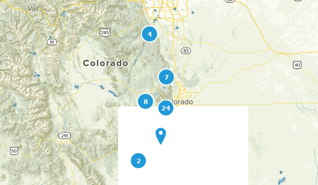 Long weekend hikes within 1 hr Map
