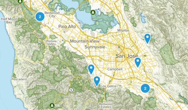 hiked!! Map