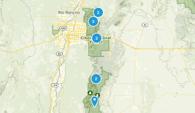 East Mountains To Do Map