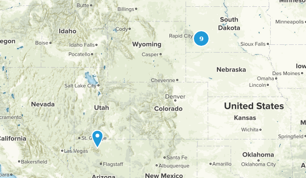South Dakota Map