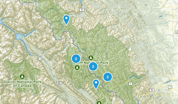 Banff Map