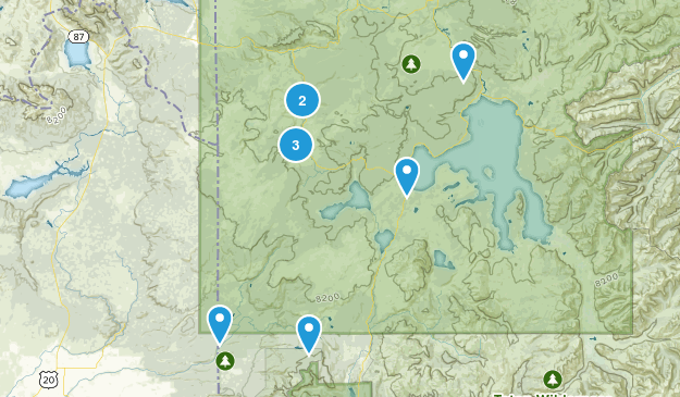 Yellowstone National Park, WY Map