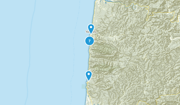 Siuslaw National Forest, OR Map