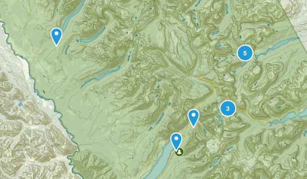 Glacier National Park Map