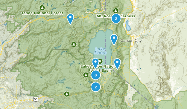 Tahoe Region Map