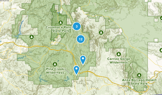 pine valley Map