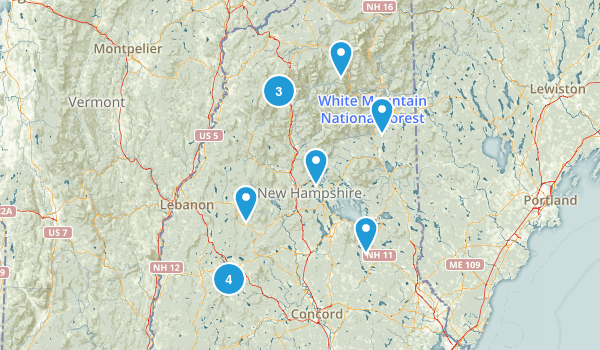 New Hampshire Map