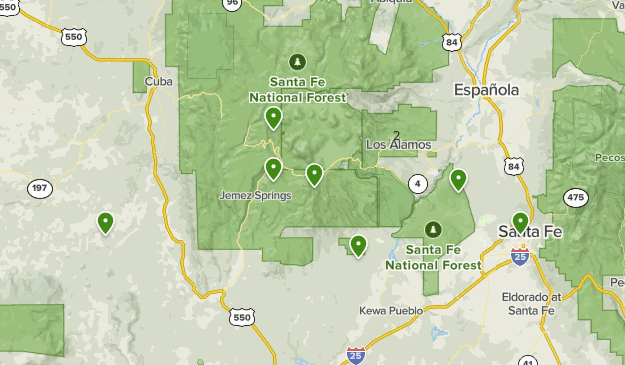 Santa Fe National Forest Map Valles Caldera National Forest/Santa Fe, Nm | List | Alltrails