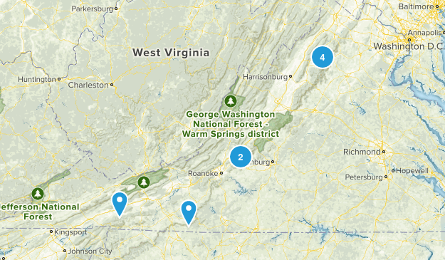 Shenandoah Map