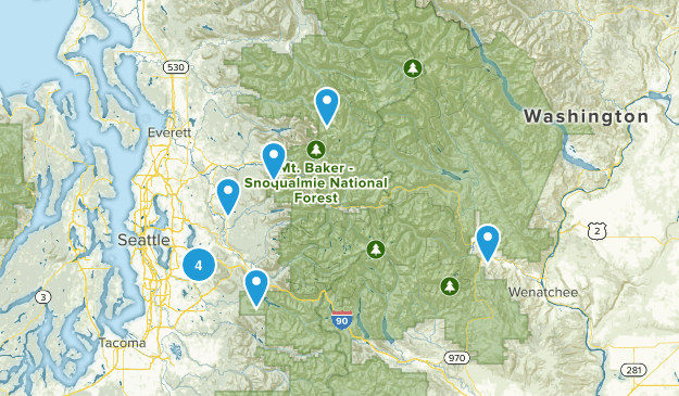 Jay Kay Hikes Map