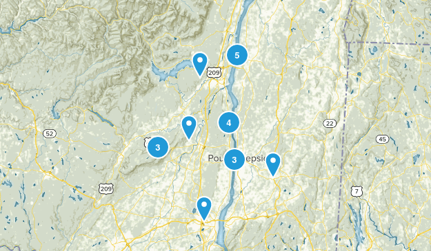 Dog Friendly Trails Map
