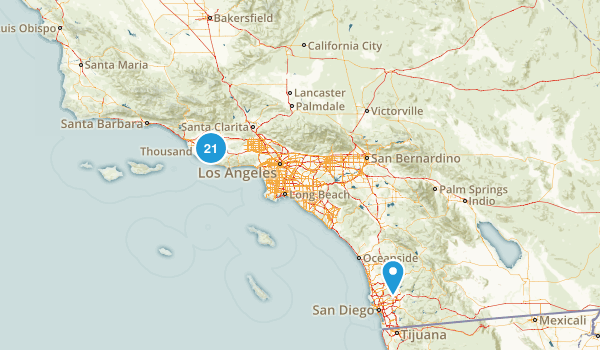 hikes Map