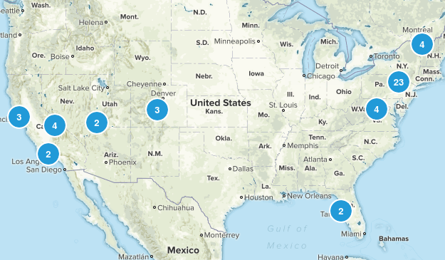 Want to Hike Map