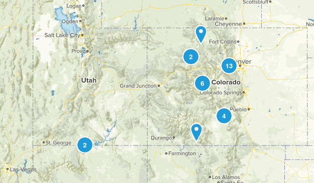 Summer 2017 Hike Ideas Map
