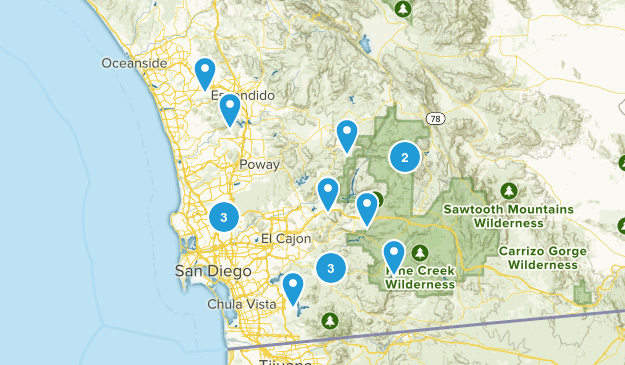 Potential Hikes Map