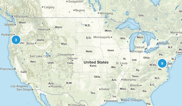 Eugene Trip 2017 Map