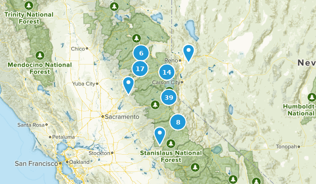 tahoe area Map