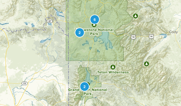 Yellowstone Map