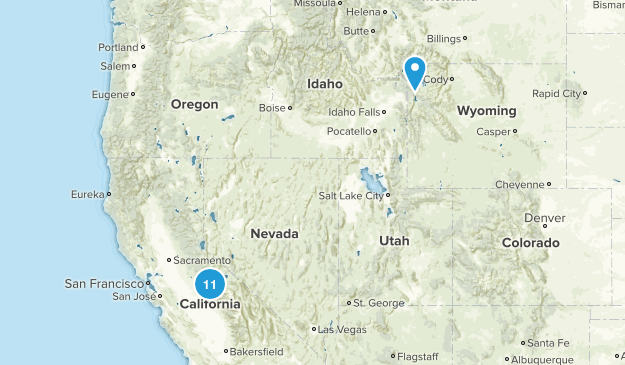 yosemite Map