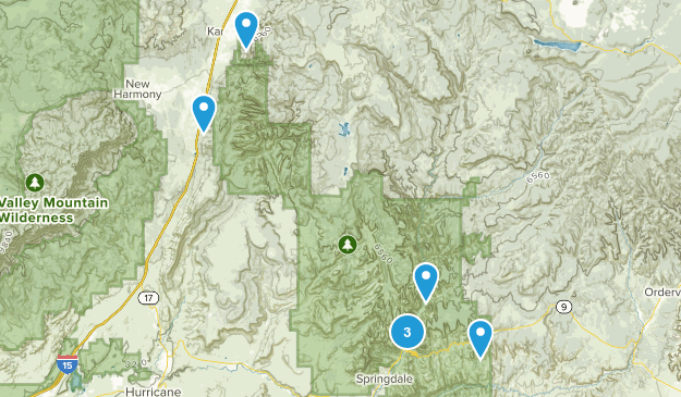 Zion 2017 Map