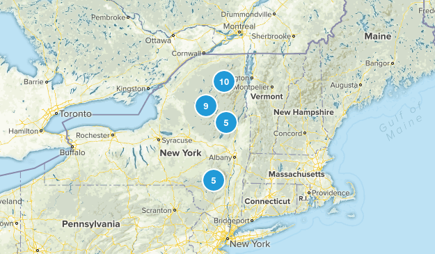 fire towers Map