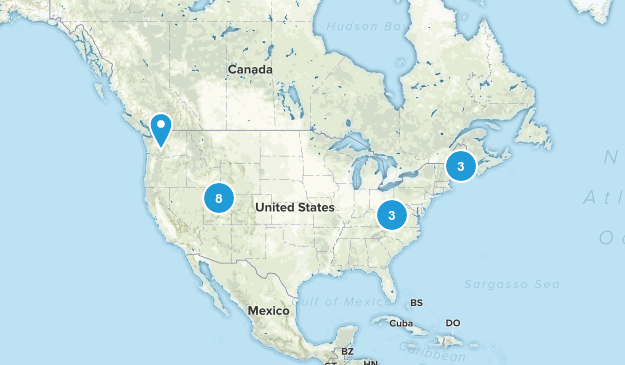 Want to hike Map