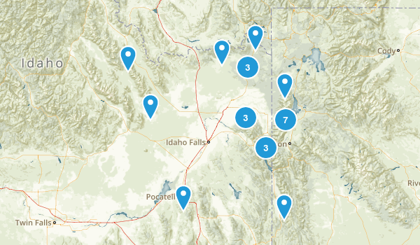 Kid Friendly Hikes Map
