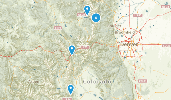 backpacking Map
