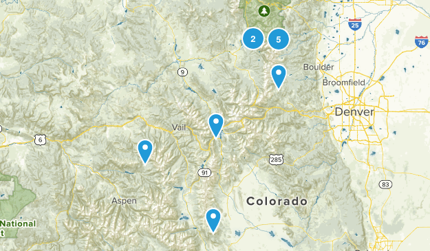 backpacking Map