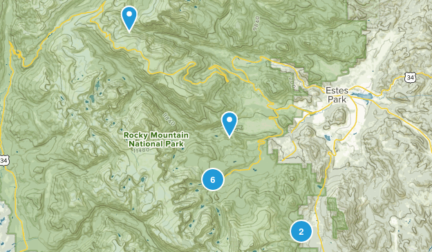 Rocky Mtns Map