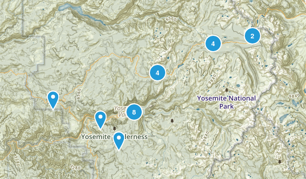Yosemite Map
