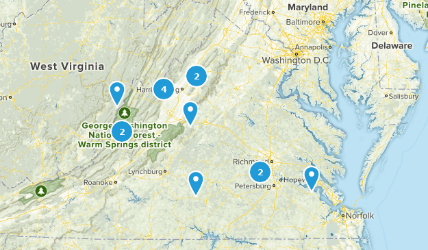 Mountain Biking Map