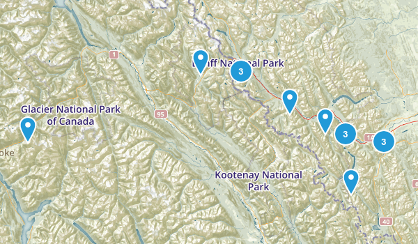 Banff Map