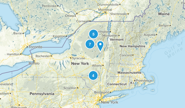Firetower Challenge Map