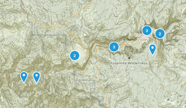 Yosemite Map
