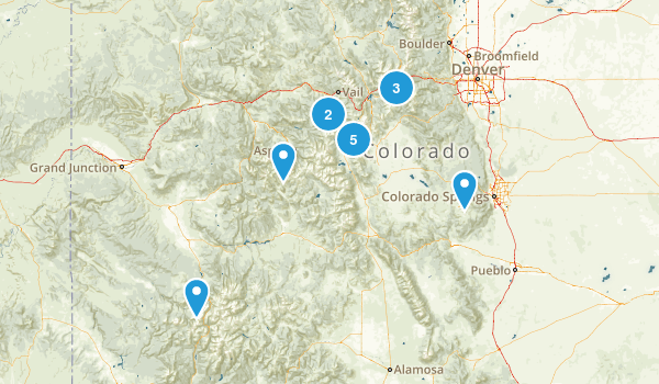 14ers Map