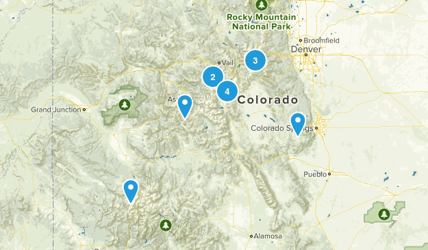 14ers Map