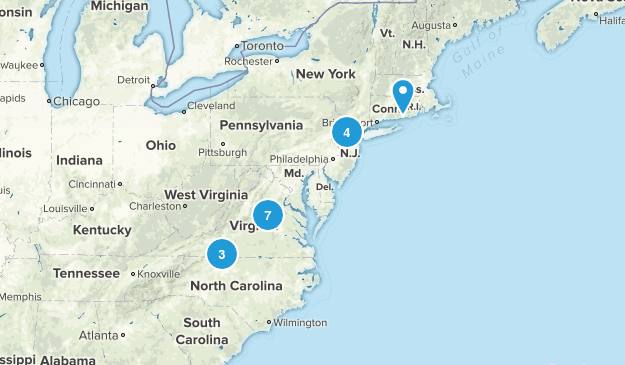 NC MTN Biking Map
